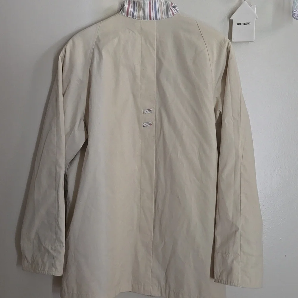 Vintage Ensign London Cream Coat Jacket - Picture 10 of 11